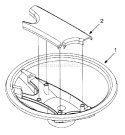 Page K Diagram and Parts List for 13B-325-401 1999 Yard Man Lawn Tractor